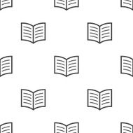 book vector seamless pattern N2