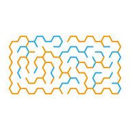 lovely hexagon maze N2