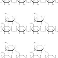 Abstract seamless chemical background - pattern on white N2