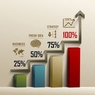 modern info graphic design N8