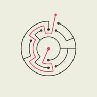 simple circular maze N3