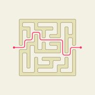 simple square maze N2