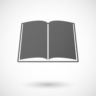 book icon on white background