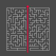 modern square maze