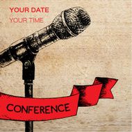 Conference template illustration N10