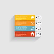 Infographic business template vector illustration N64