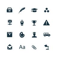 Education Icons Set N57