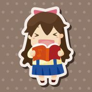 student cartoon theme elements N309