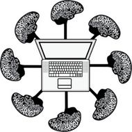 Multi-mind computer Business Network E-learning