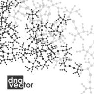 Molecule background art illustration N4