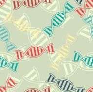 Seamless background made of DNA pattern N3