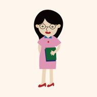 person character teacher theme elements N36