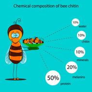chemical composition of bee chitin