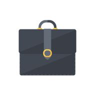 Briefcase portfolio symbol