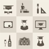 Graduation icons N6
