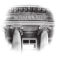 College Building Engraving