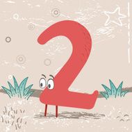Cute alphabet Number 2