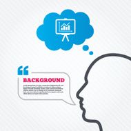 Presentation billboard sign icon Diagram symbol N26