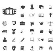 Education Icons Set N58