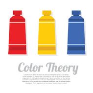 Set of Primary Color Tubes