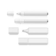Vector Set of Markers Highlighters Felt Tip Pens N11