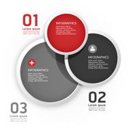 modern Design Labels Circle banners