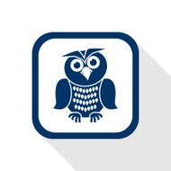 owl flat icon