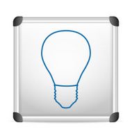 whiteboard bulb