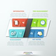 Modern infographic option banner N39