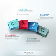 Modern infographics options banner N193