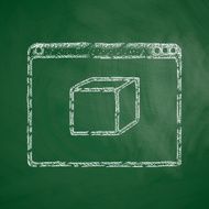 three d model icon N2