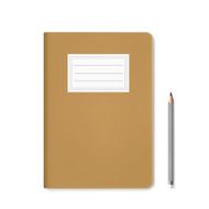 blank notebook template and pen N3