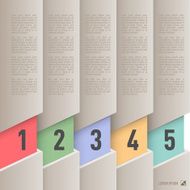 Paper style infographics N6