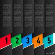 Paper style infographics N7