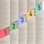 Paper style infographics N9