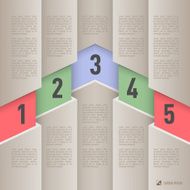 Paper style infographics N10