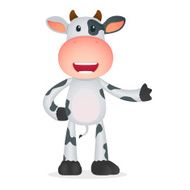 funny cartoon cow N3