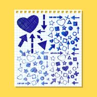 Doodles pen drawn N2