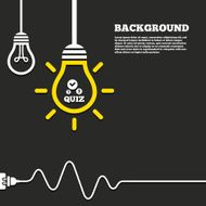 Quiz sign icon Questions and answers game N43