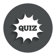 Quiz sign icon Questions and answers game N46