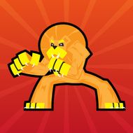 Team Logo Battle Claws Lion Symbol Sport Mascot Icon on N2