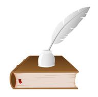 book and ink