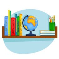 bookshelf student