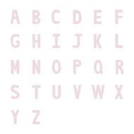 Stripes pattern alphabet letters2