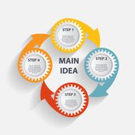 Infographic business template vector illustration N71