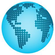 abstract globe N2