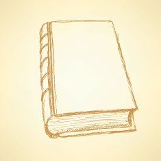 Sketch cute closed book N2