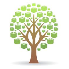 book tree icon vector