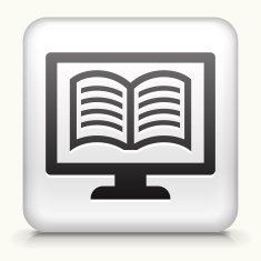 Square Button with Online Book