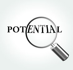 Vector potential concept illustration